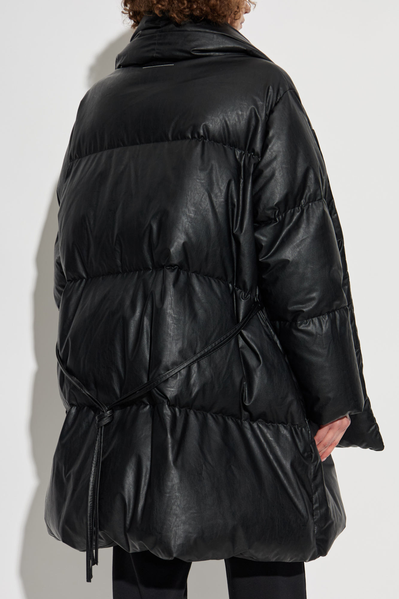 ダウンジャケット・コート MM6 Maison Margiela Scarf down jacket (S52AA0193S53057 900) Black Down coat MM6 Maison Margiela - Vitkac AS